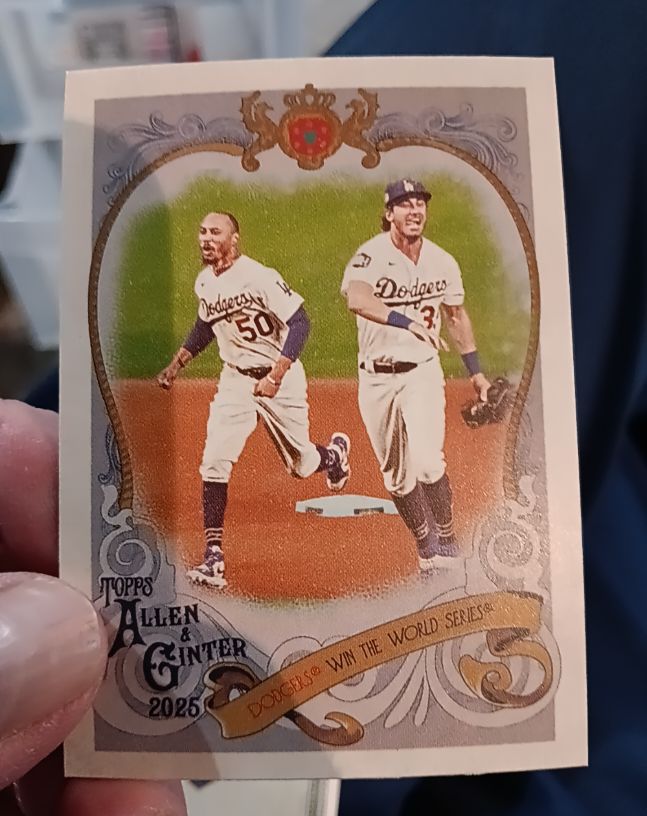 2025 Topps Allen & Ginter #SV-29 Mookie Betts — front