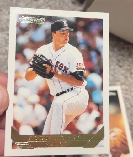 1993 Topps #187 John Dopson — front