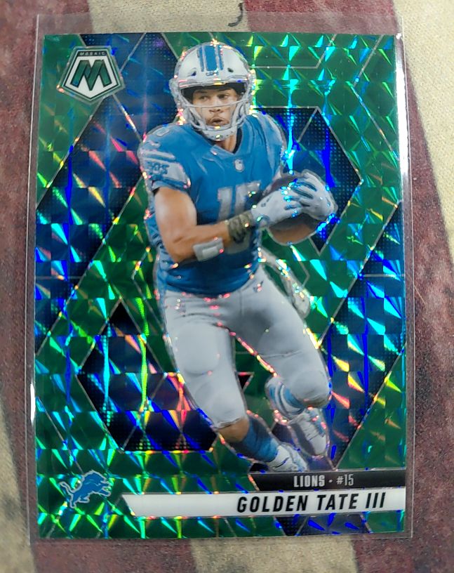2025 Panini Mosaic #15 Golden Tate III — front