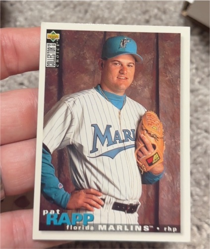 1995 Upper Deck Collector's Choice #304 Pat Rapp — front