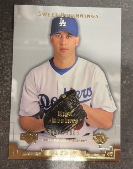 2003 Upper Deck Sweet Spot #154 Rick Roberts — front