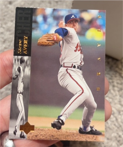 1994 Upper Deck #420 Steve Avery — front