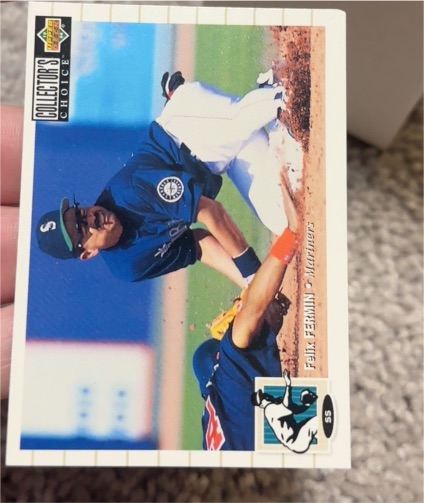 1994 Collector's Choice #387 Felix Fermin — front