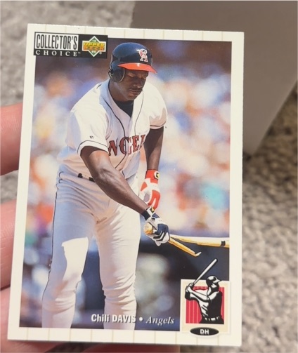 1994 Upper Deck Collector's Choice #491 Chili Davis — front