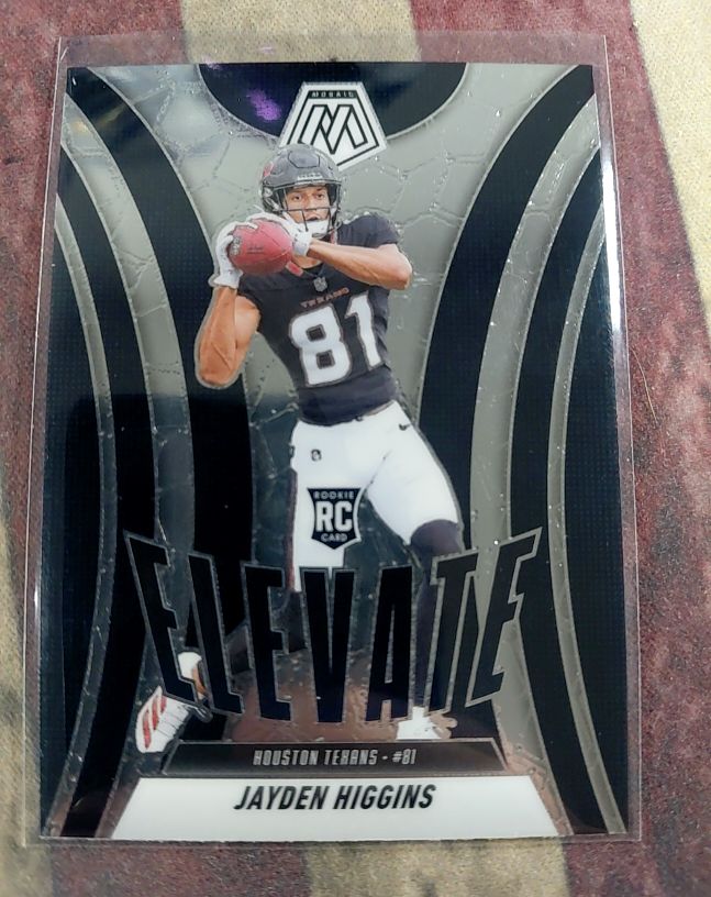 2025 Panini Mosaic #9 Jayden Higgins Elevate — front
