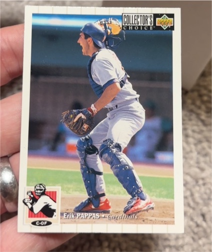 1994 Upper Deck #593 Erik Pappas — front