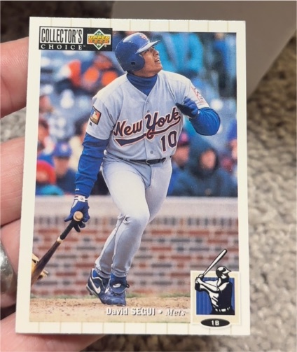 1994 Upper Deck Collector's Choice #529 David Segui — front