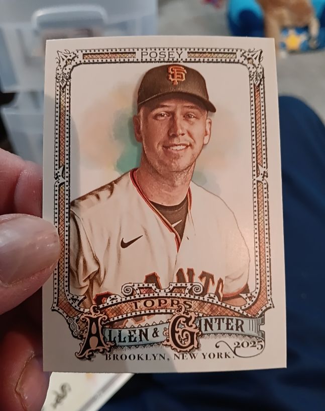 2025 Topps Allen & Ginter #45 Buster Posey — front