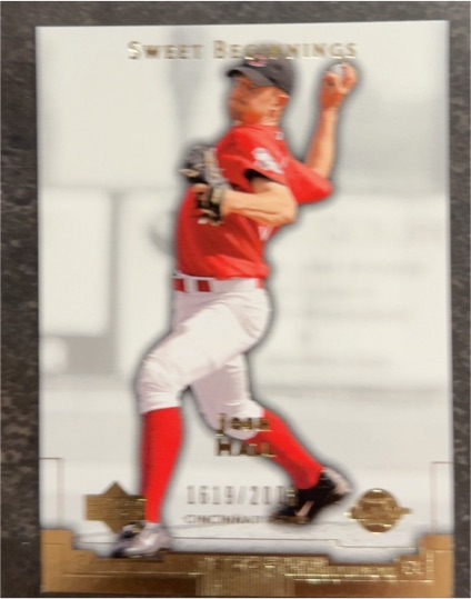 2003 Upper Deck Sweet Spot #162 Josh Hall — front