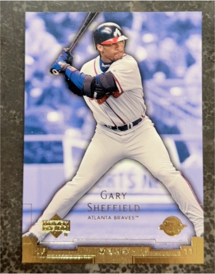 2003 Upper Deck Sweet Spot #11 Gary Sheffield — front