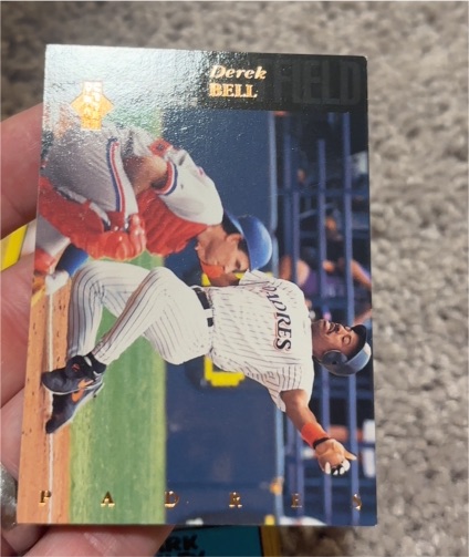 1994 Upper Deck Derek Bell #HOLD — front