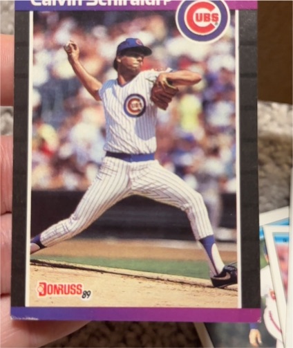1989 Donruss #285 Calvin Schiraldi — front