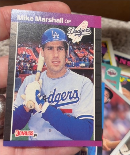 1989 Donruss #110 Mike Marshall — front