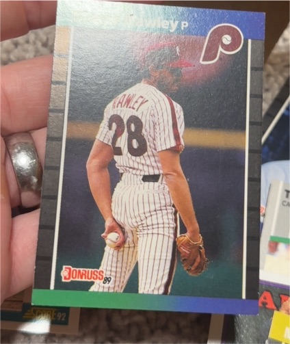 1989 Donruss #251 Shane Rawley — front