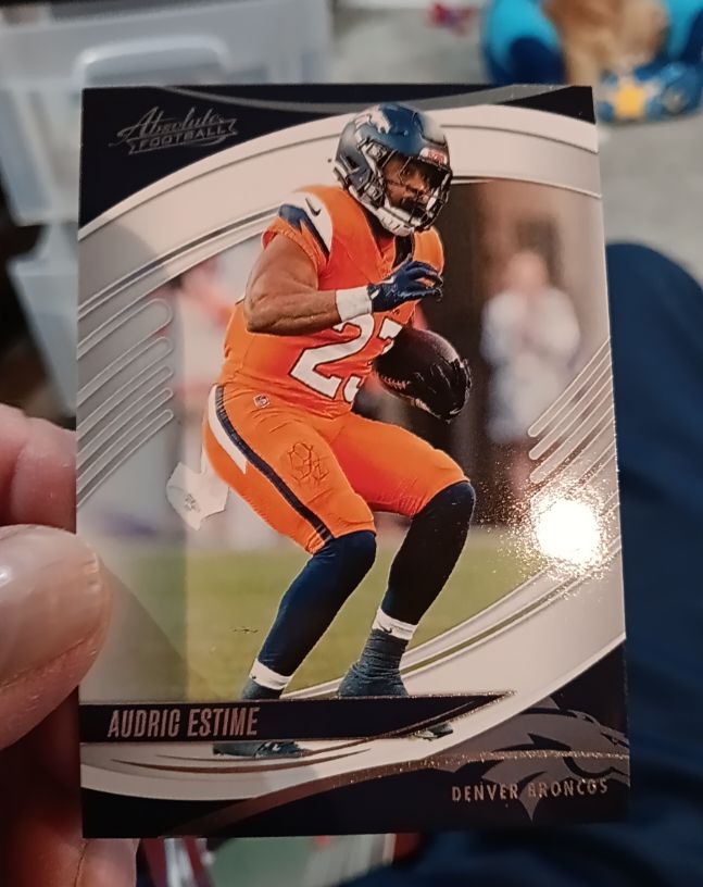 2025 Panini Absolute Football #25 Audric Estime — front
