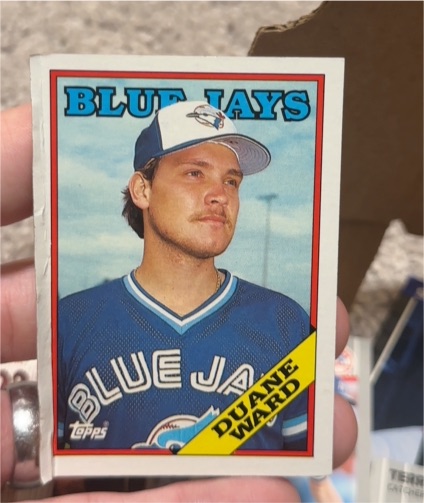 1988 Topps #696 Duane Ward — front