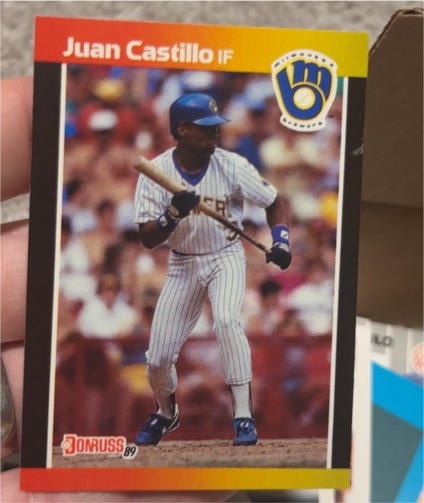1989 Donruss #530 Juan Castillo — front