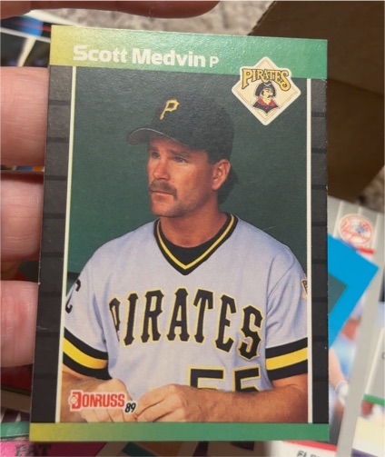 1989 Donruss #597 Scott Medvin — front