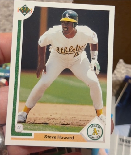 1991 Upper Deck #277 Steve Howard — front