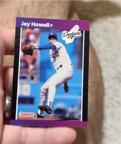 1989 Donruss #350 Jay Howell — front