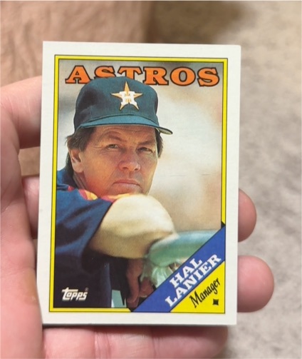1988 Topps #684 Hal Lanier — front
