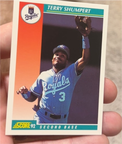 1992 Score #3 Terry Shumpert — front