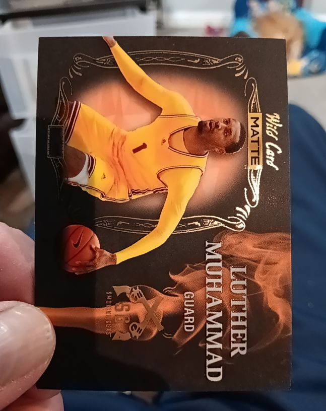 2022 Wild Card Matte #SG-1 Luther Muhammad — front