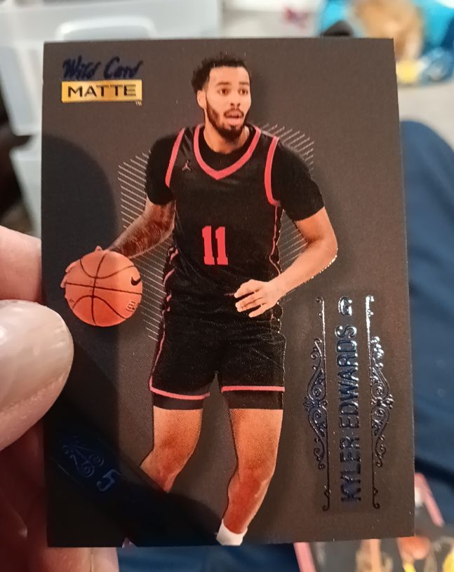2022 Wild Card Matte #MB-80 Kyler Edwards — front