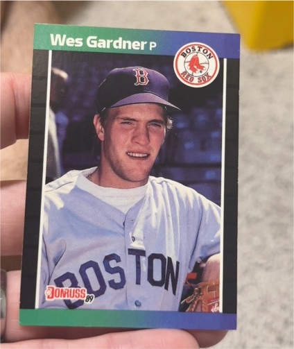 1989 Donruss #541 Wes Gardner — front