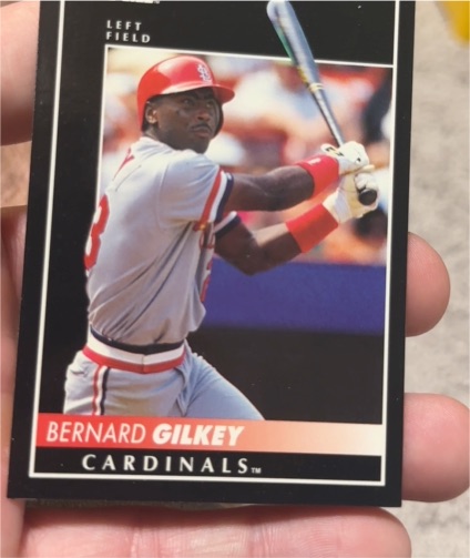 1992 Pinnacle #88 Bernard Gilkey — front