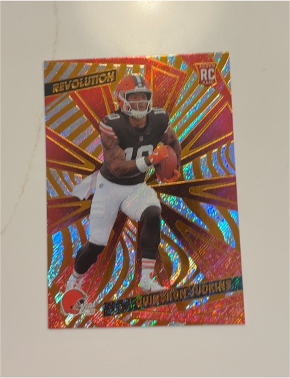 2025 Panini Revolution #236 Quinshon Judkins Rookie — front