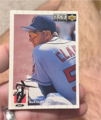 1994 Upper Deck Collector's Choice #538 Mark Clark — front