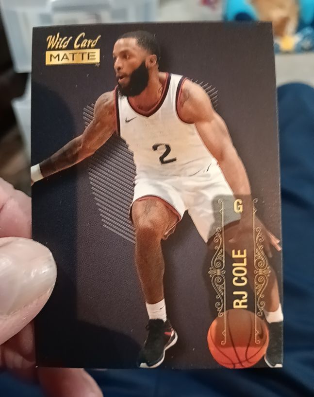 2022 Wild Card Matte #MB-64 RJ Cole — front