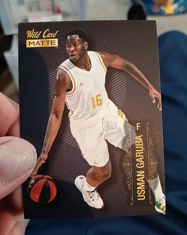 2022 Wild Card Matte #MB-74 Usman Garuba — front