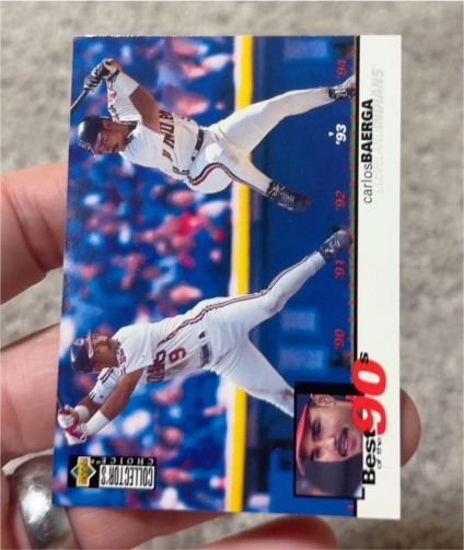 1995 Upper Deck Collector's Choice #56 Carlos Baerga — front