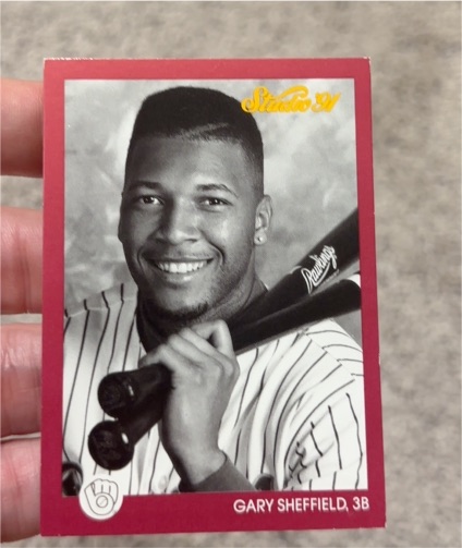 1991 Leaf Studio #76 Gary Sheffield — front