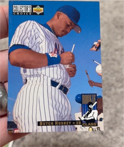 1994 Upper Deck Collector's Choice #10 Butch Huskey — front