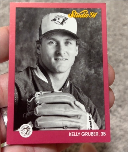 1991 Leaf Studio #135 Kelly Gruber — front
