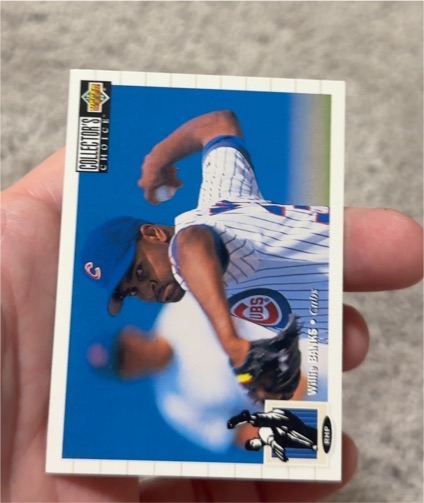 1994 Upper Deck Collector's Choice #522 Willie Banks — front
