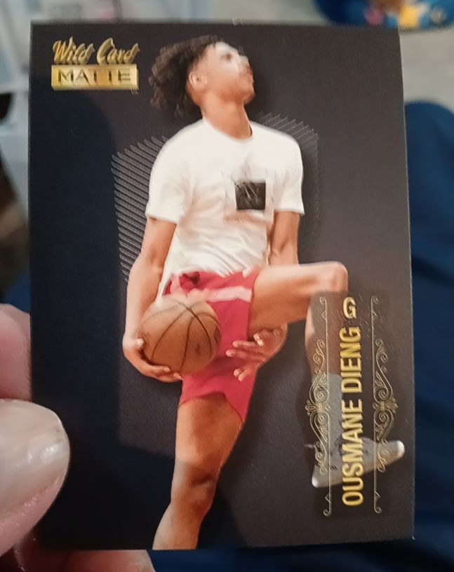 2022 Wild Card Matte #MB-57 Ousmane Dieng — front