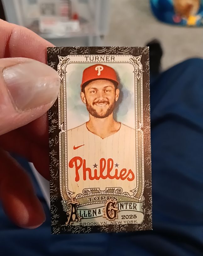 2025 Topps Allen & Ginter Mini #141 Trea Turner — front