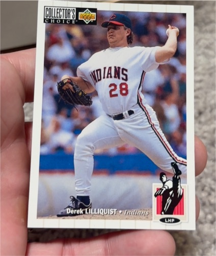 1994 Upper Deck Collector's Choice #208 Derek Lilliquist — front