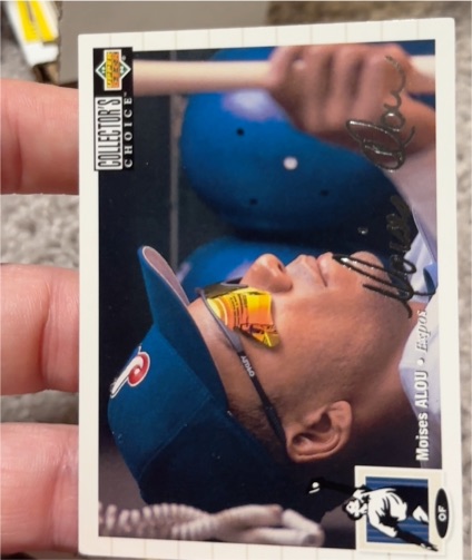 1994 Upper Deck Collector's Choice #35 Moises Alou — front