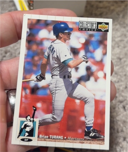 1994 Upper Deck Collector's Choice #614 Brian Turang — front