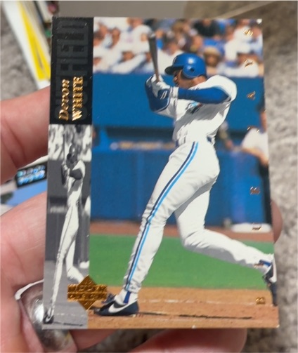 1994 Upper Deck #137 Devon White — front