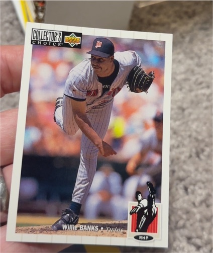 1994 Upper Deck Collector's Choice #46 Willie Banks — front