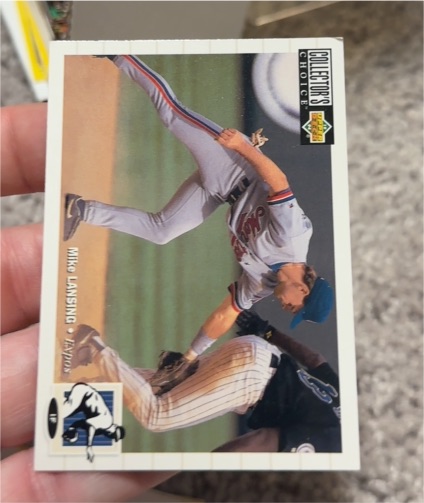 1994 Upper Deck Collector's Choice #131 Mike Lansing — front
