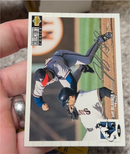 1994 Upper Deck Collector's Choice #53 Jeff Blauser — front
