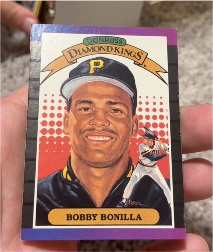 1989 Donruss Diamond Kings #2 Bobby Bonilla — front