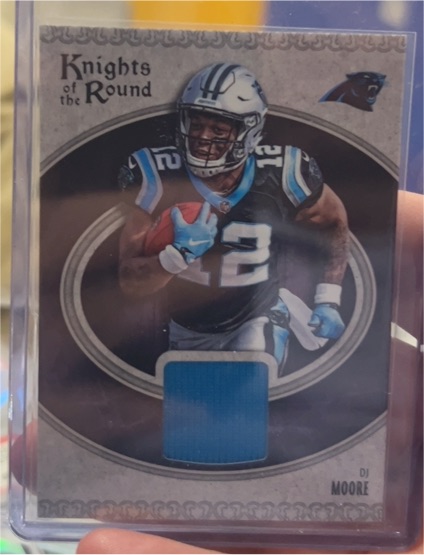 2018 Panini Knights of the Round #KR-DM DJ Moore — front